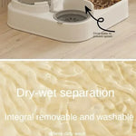 Automatic Feeder Dog Cat Food Bowl With Water Fountain Large Capacity Pet Food Storage Dispenser Container Puppy Pet Accessories