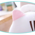 20cm Cute Soft Cat Plush Pillow Sofa Cushion Kawaii Plush Toy Stuffed Cartoon Animal Doll Lovely Gift