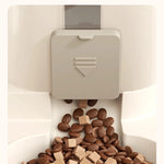 Dog & Cat Automatic Feeder & Waterer Set: Gravity Design, Leak-Proof, Spill-Proof, Anti-Slip, Easy to Clean, Built-In Food Bowl