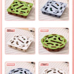 Cat Puzzle Toy Felt Puzzle Box Cat Exercise Toy With Ball Indoor Sports Entertainment Hunting Cat Toys For Indoor Cats