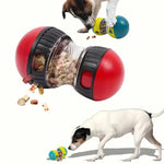 Interactive dog snack dispenser toy, suitable for all types of slow feeders, plastic pet toys, bringing fun and healthy eating