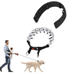 Dog Training Collar Prong Collar with Quick Release Buckle & Nylon Cover Pet Dog Spike Pinch Collar